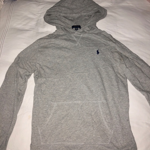 polo thin hoodie